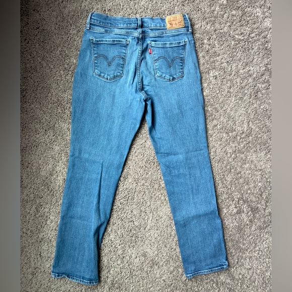 Levi’s 505 Straight Medium Wash Jeans Size 4 - Picture 2 of 6